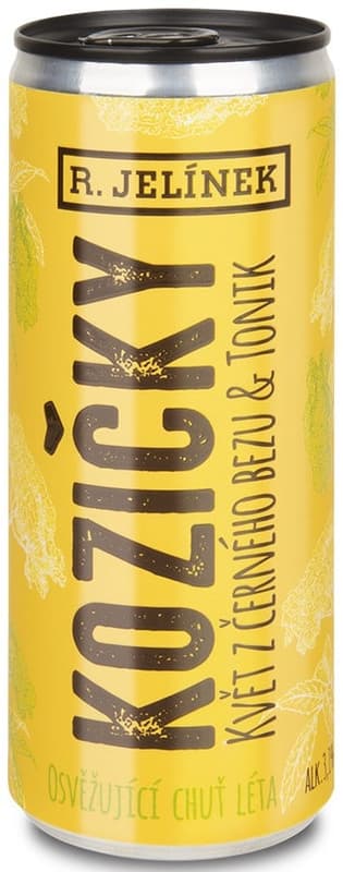 R. JELÍNEK Elderflowers Elixir 3,1% vol. can