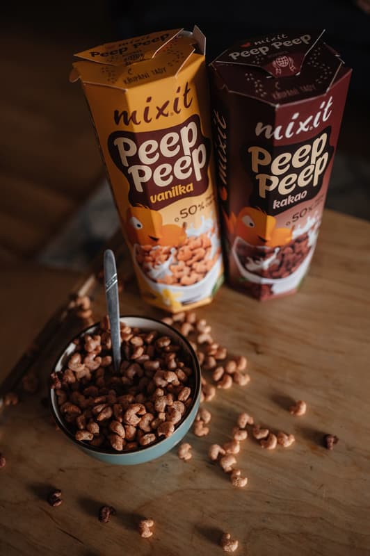 Mixit BIO Cereálie Peep Peep kakao
