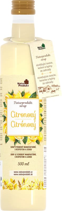 Naturprodukt Lemon Syrupy