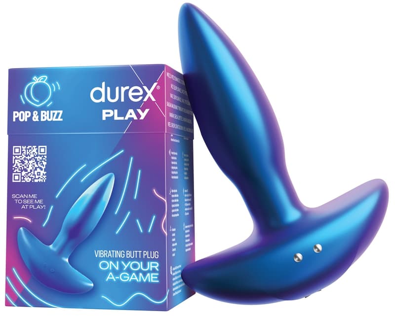 Durex Play Pop&Buzz Vibrating butt plug