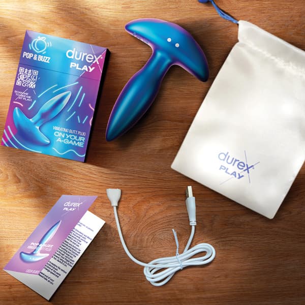 Durex Play Pop&Buzz Vibrating butt plug