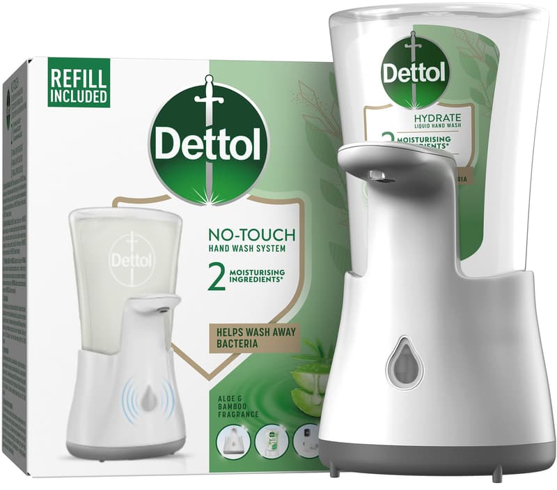Dettol No-touch automatic hand wash dispenser Aloe vera