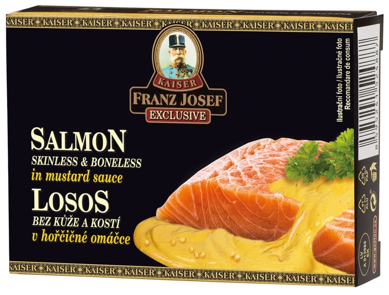 Franz Josef Kaiser Salmon in mustard sauce