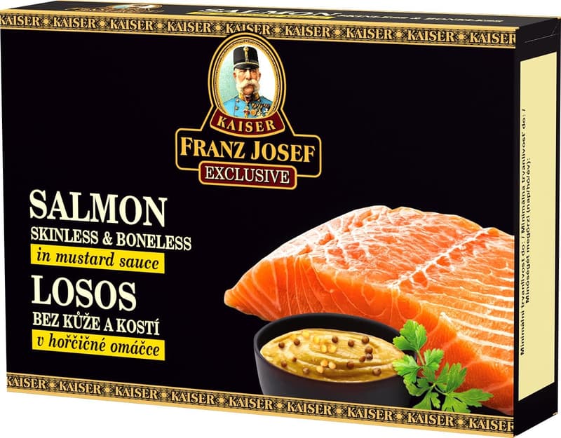 Franz Josef Kaiser Salmon in mustard sauce