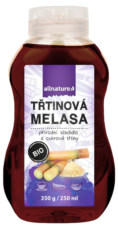 Allnature BIO Melasa třtinová