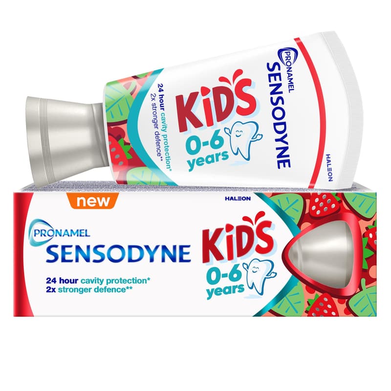 Sensodyne Kids toothpaste for children 0-6 years