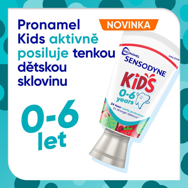 Sensodyne Kids toothpaste for children 0-6 years