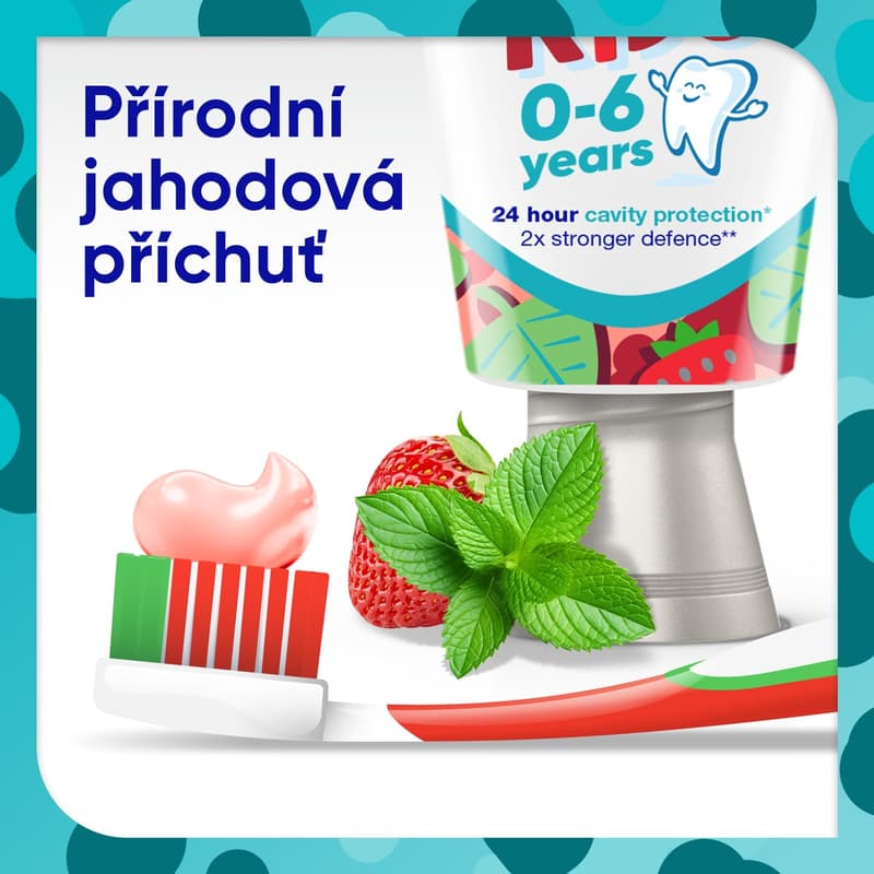 Sensodyne Kids toothpaste for children 0-6 years