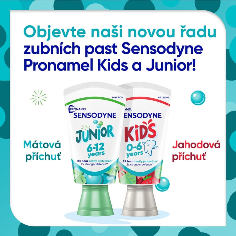 Sensodyne Junior toothpaste for children 6-12 years old
