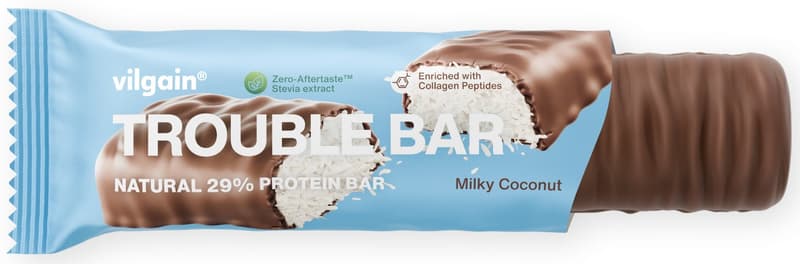 Vilgain Trouble Protein Bar s mléčnou čokoládou a kokosem