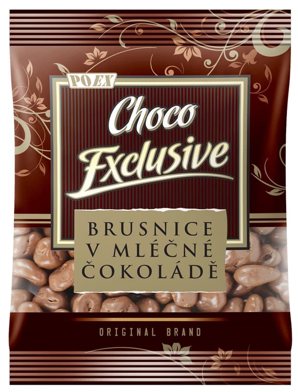 Poex Cranberries in milk chocolate