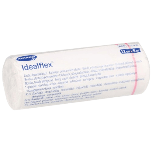 OBINADLO ELASTICKÉ IDEALFLEX 12CMX5M,KRÁTKÝ TAH,1KS