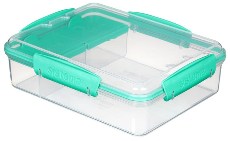 Sistema To Go Snack box with 2 separate compartments