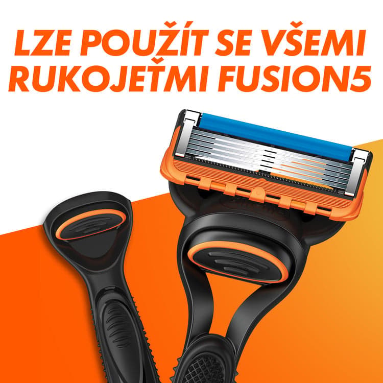 Gillette Fusion5 Razor Refills For Men. 4 Razor Blade Refills