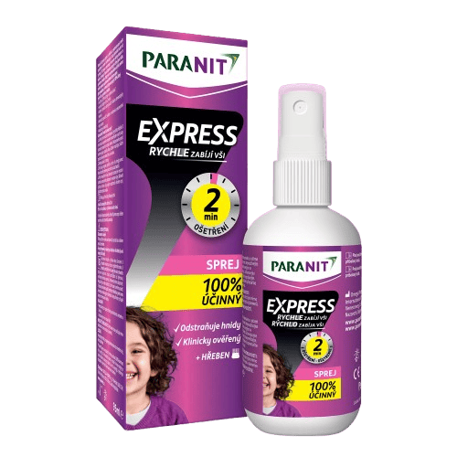 Paranit Express sprej 95ml+hřeben