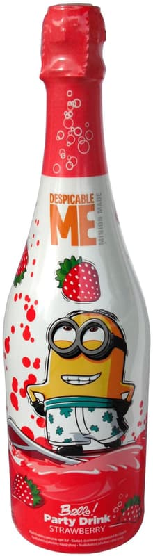 BELLO! Minions - Children´s Champagne Strawberry - glass