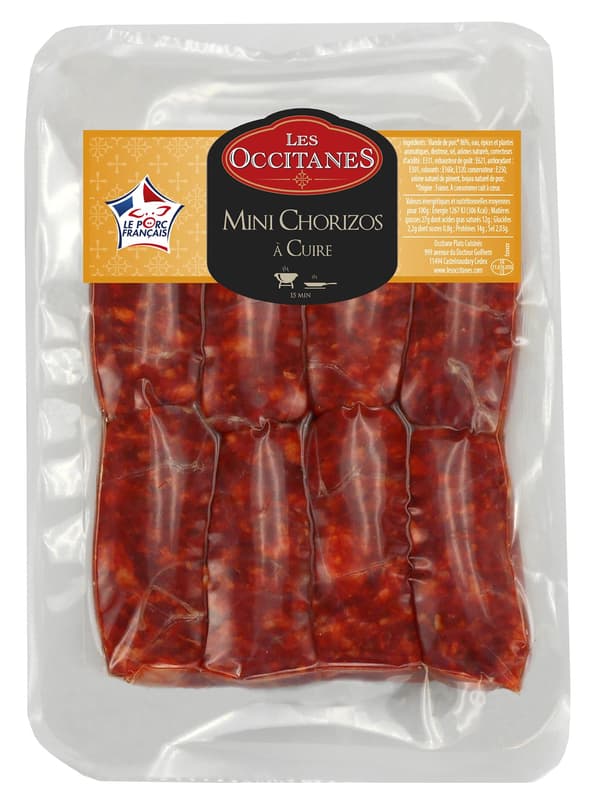 Les Occitanes Mini chorizo for grill