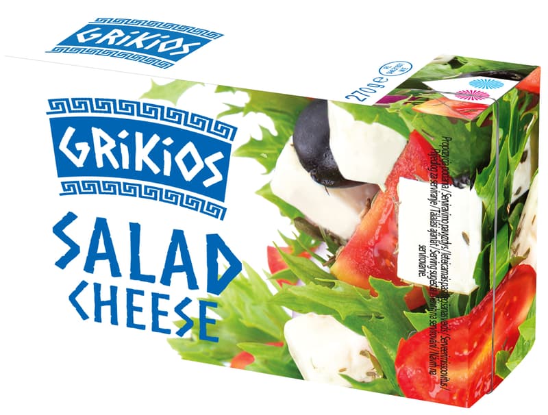 Grikios Salad cheese cube