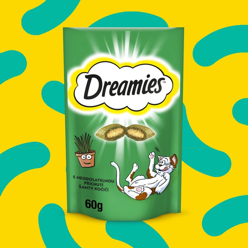 Dreamies Shanty flavored cat treats