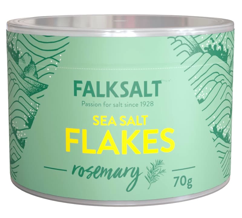 Falksalt Mořská vločková sůl s rozmarýnem