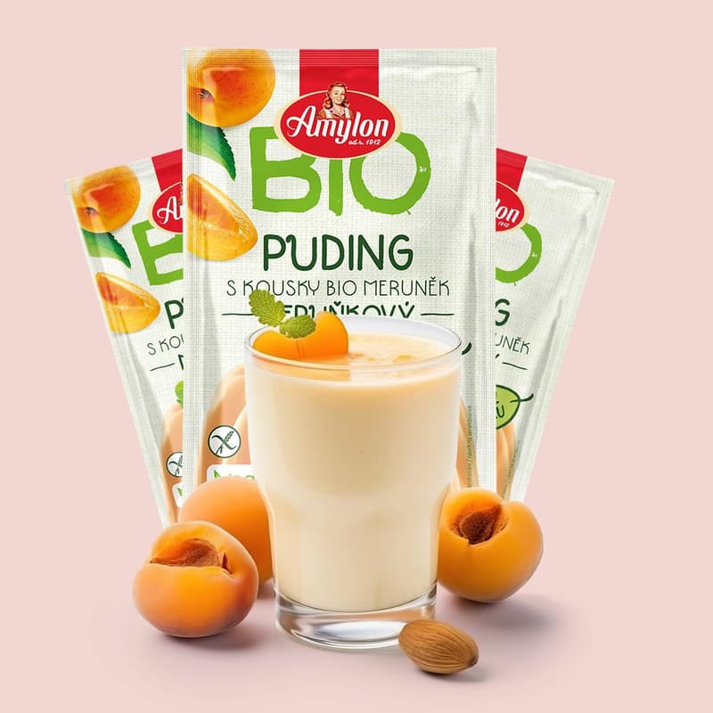 Amylon BIO Puding meruňkový