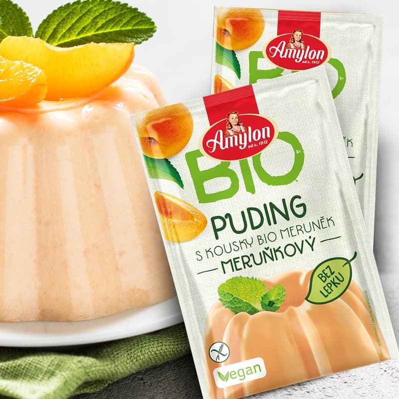 Amylon BIO Puding meruňkový