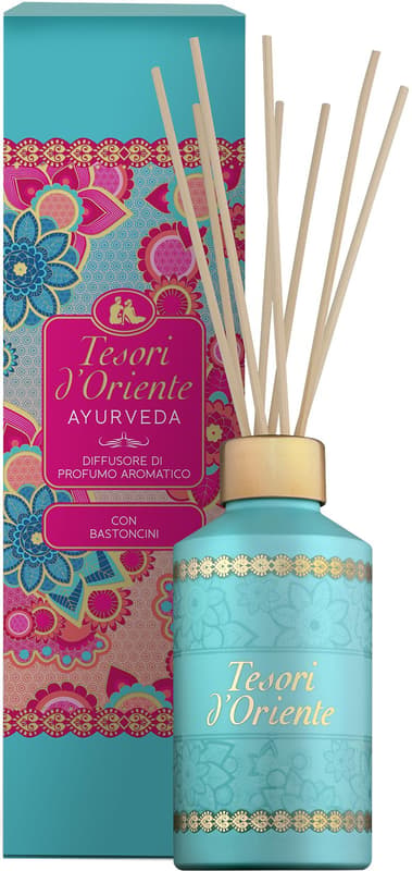 Tesori d'Oriente Diffuser with Ayurveda sticks