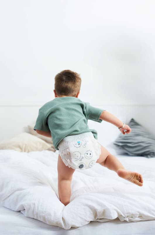 Kolorky EKO Noční jednorázové plenkové kalhotky deluxe velvet L Sleepy (8–13 kg)