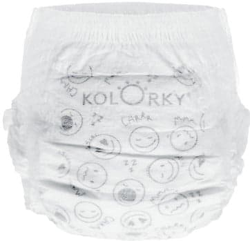 Kolorky EKO Noční jednorázové plenkové kalhotky deluxe velvet XL Sleepy (12–16 kg)