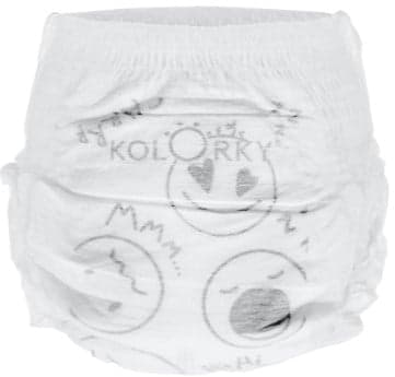 Kolorky EKO Noční jednorázové plenkové kalhotky deluxe velvet XL Sleepy (12–16 kg)