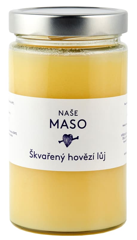 Naše maso Rendered Beef Fat