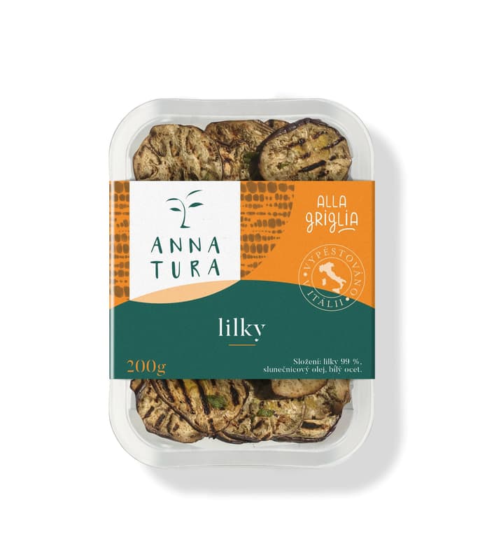 Annatura Grilovaný lilek plátky, balení