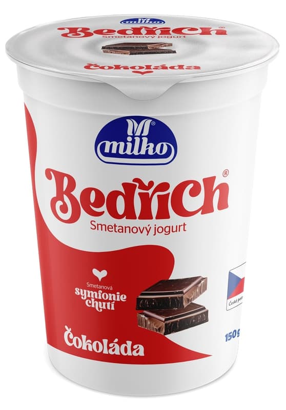 Milko Bedřich cream yogurt chocolate 10%