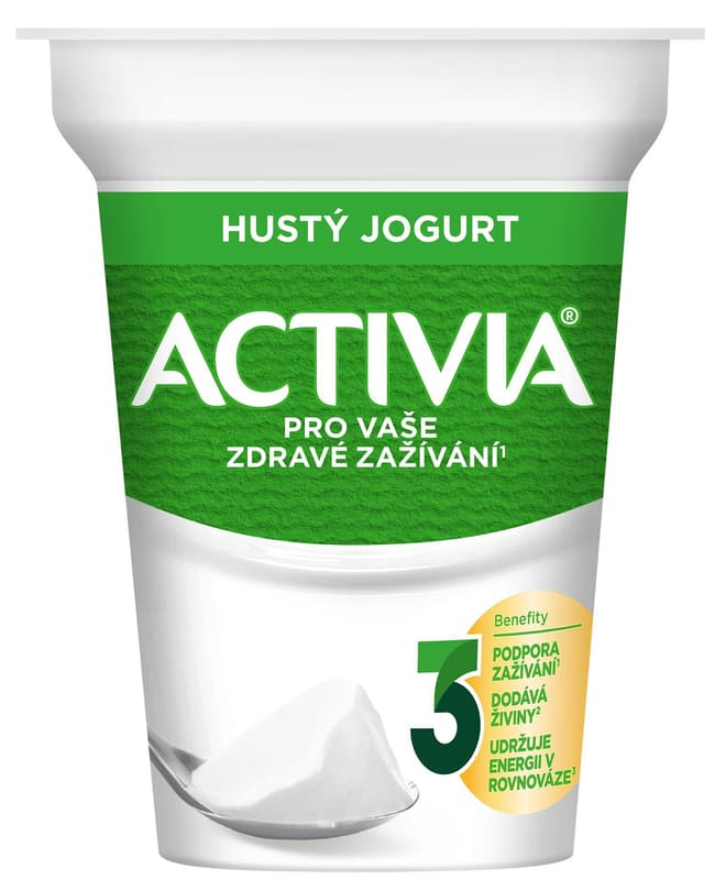 Activia Probiotický jogurt bílý zrající v kelímku