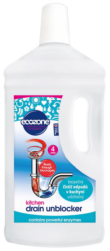 Ecozone Kitchen Drain Unblocker 1L  