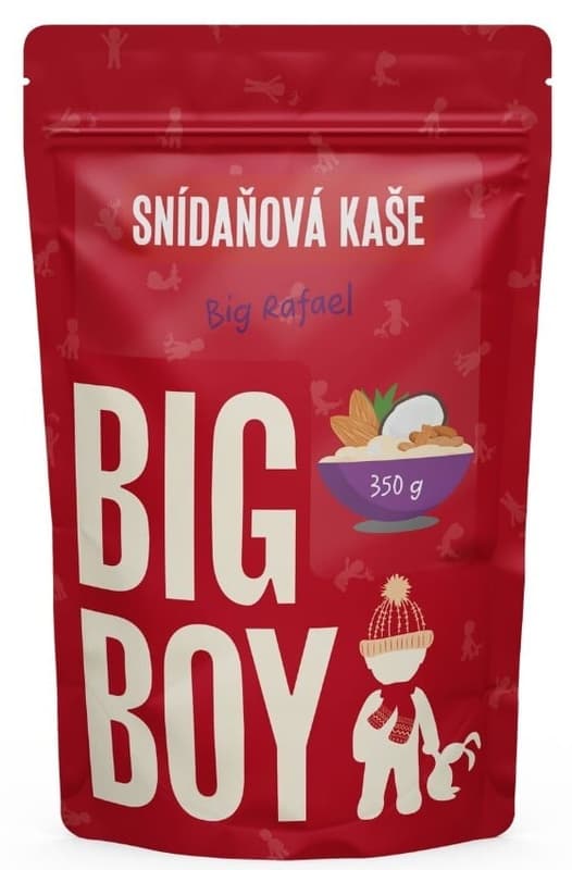 Big Boy Big Rafael Kaše s bílou čokoládou, kokosem a mandlemi