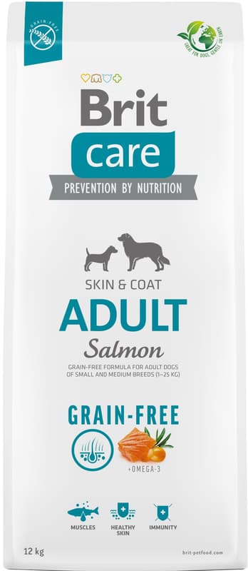 Brit Care Dog Grain-Free Adult Salmon pro psy