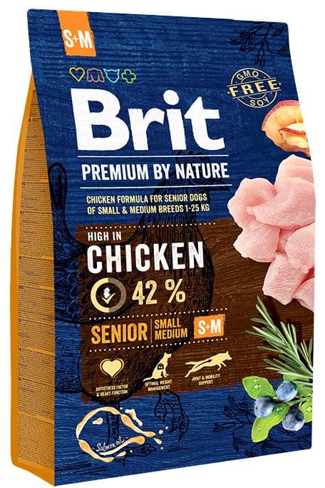 Brit Premium by Nature Senior S+M 3 kg