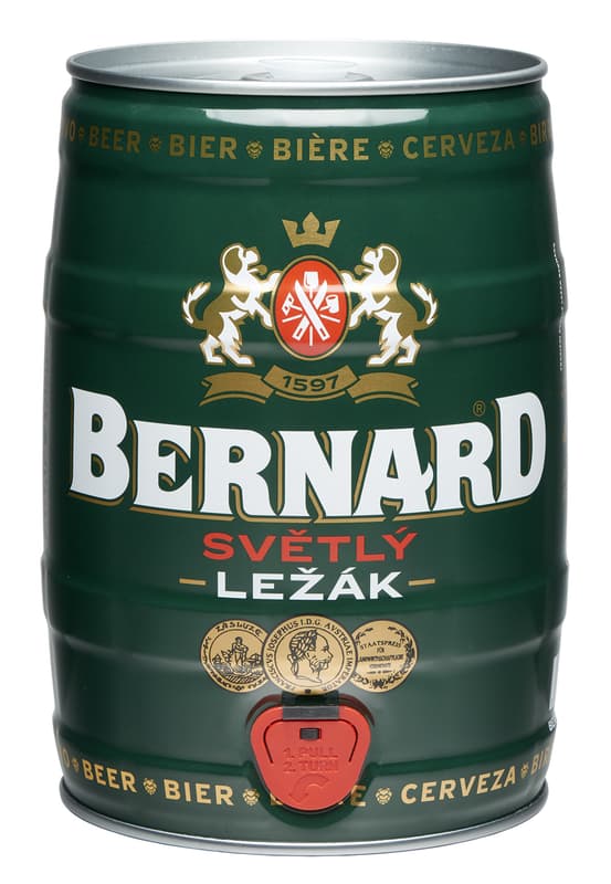 Bernard Keg 11% light lager