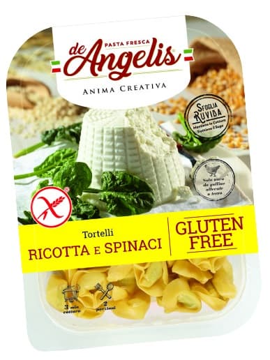 De Angelis Gluten free tortelli ricotta and spinach