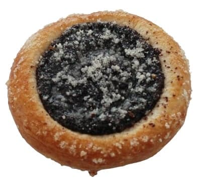 Butter cake with poppy seed filling