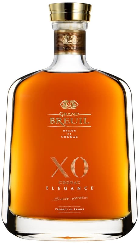 Grand Breuil XO cognac 40% vol. gift pack