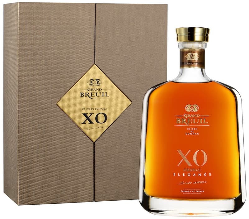 Grand Breuil XO cognac 40% vol. gift pack