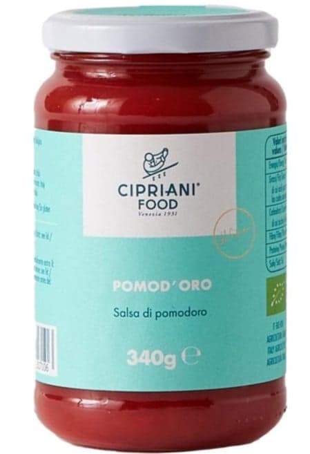 CIPRIANI POMOD'ORO BIO tomato purée