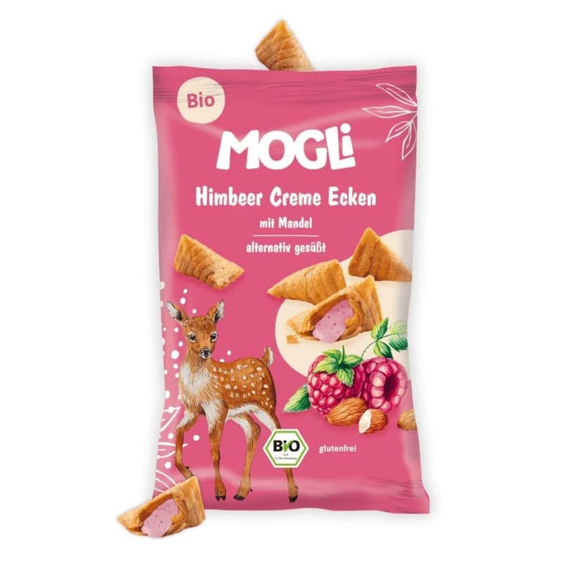 Mogli BIO Filled raspberry bags