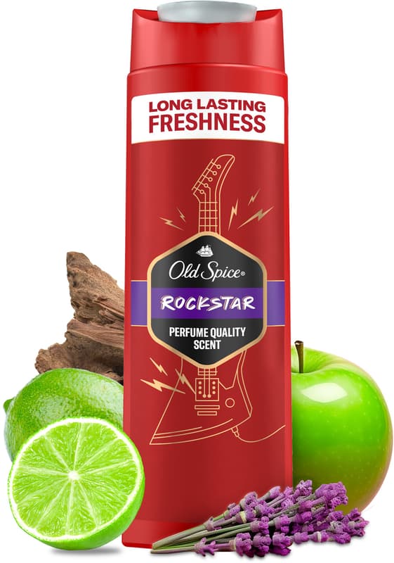 Old Spice Rockstar sprchový gel pro muže 3v1