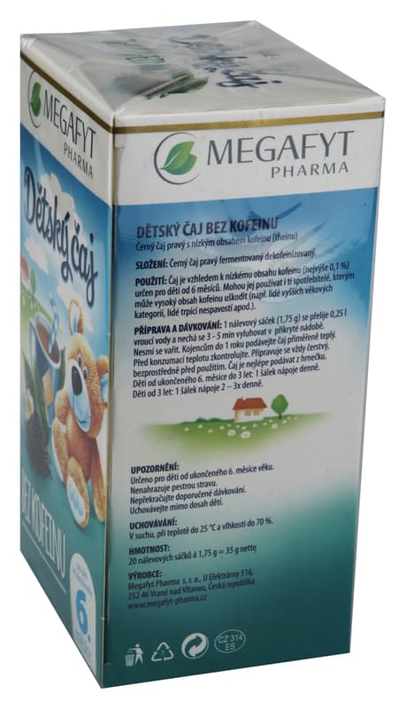 Megafyt Dětský čaj bez kofeinu 20x1.75g