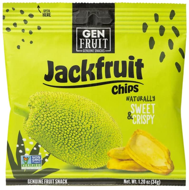 Gen Fruit Jackfruit chips natural
