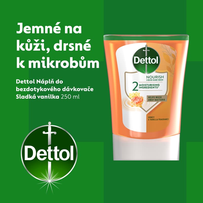 Dettol Náplň do bezdotykového dávkovače med a vanilka