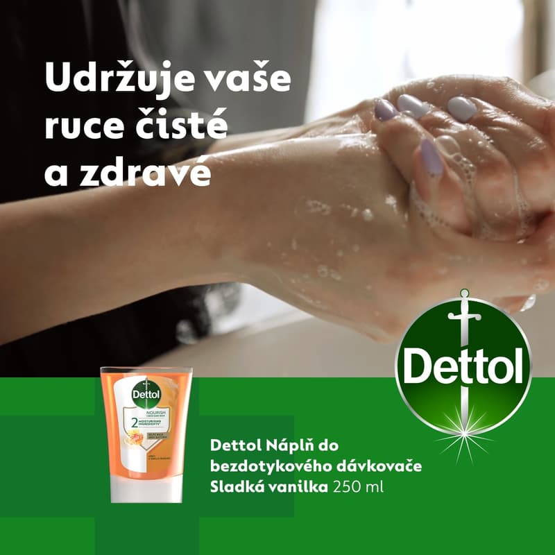 Dettol Náplň do bezdotykového dávkovače med a vanilka
